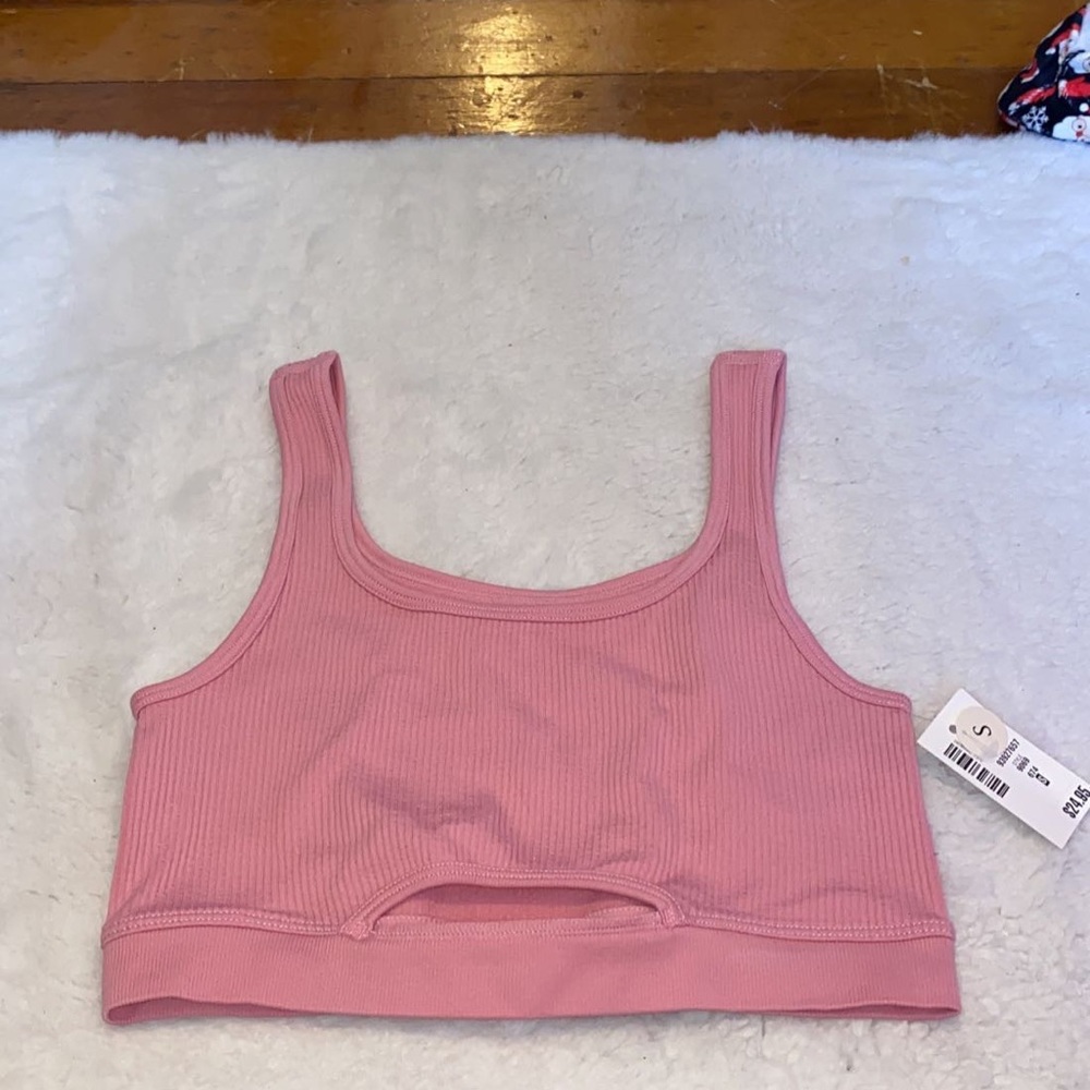 pink crop top from aéropostale